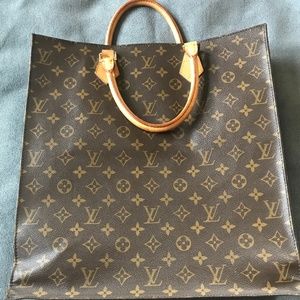 Louis Vuitton Sac Plat Large Tall Laptop briefcase